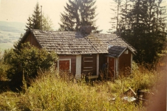 Dølestua under Bjørge i Gran, 1979 – Fotograf: Trygve Fett, Foto: Randsfjordmuseene AS