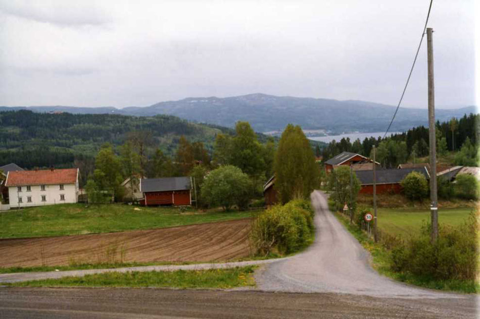 Bilde kongeveien ved Sogn Jevnaker