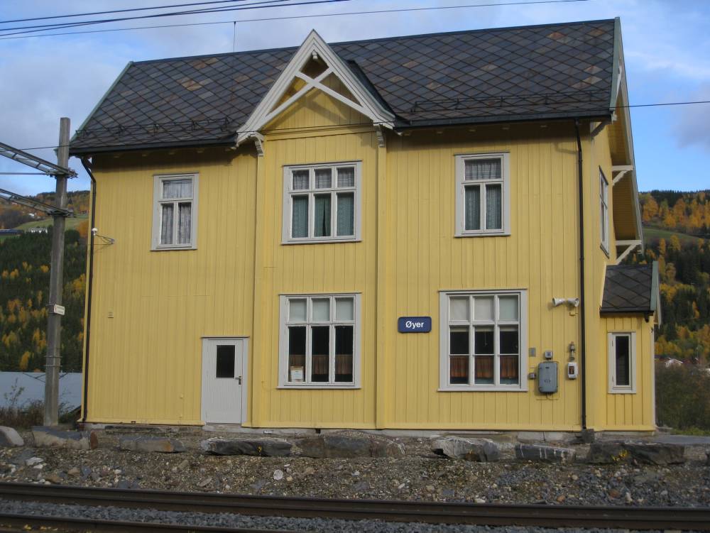 Bilde Øyer stasjon