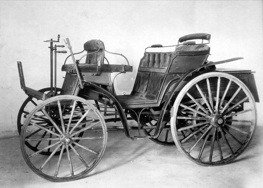 Bilde av Norges første importerte bil
