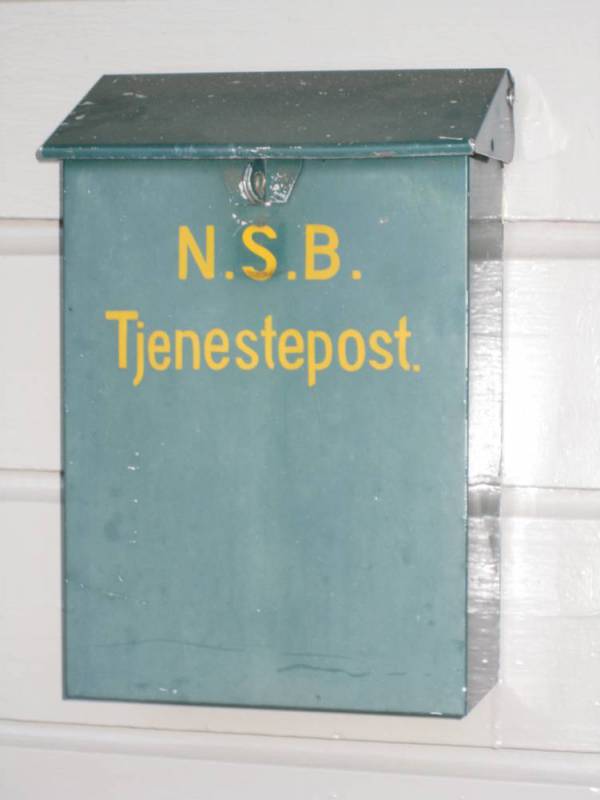 Bilde av postkasse ved Bjorli stasjon