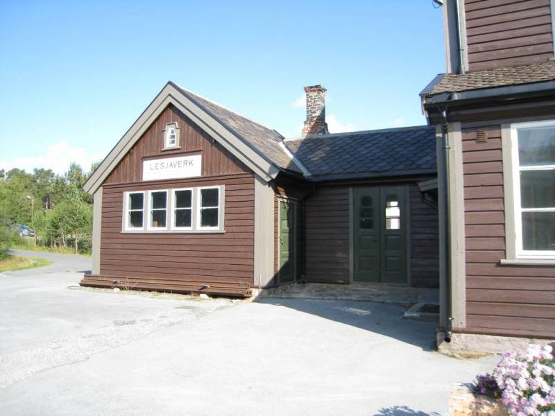 Bilde av Lesjaverk stasjon