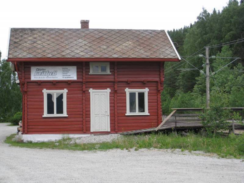 Bilde av stasjonsbygg Fåvang stasjon