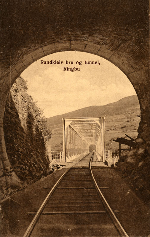 Bilde av Randklev tunnel og bru i Ringebu