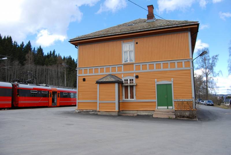 Bilde fra Roa stasjon