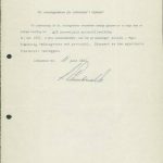 Bevilling gitt A/S Dovrefjeld automobilselskap, 1921 (Fylkesarkivet i Oppland, Ark/9)
Bilde nr: 3 av 24 Bilde av bevilling for A/S Dovrefjeld i 1921