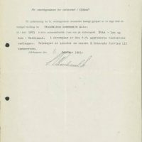 Bevilling tildelt Ottadalen kommunale Auto, 1921 Vinterrute for Ottadalens kommunale Autos lastebiler, 1921 (Fylkesarkivet i Oppland, Ark/9)
Bilde nr: 10 av 24 Bilde av bevilling for vinterrute i Ottadalen i 1921