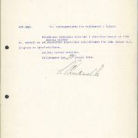 Berettelse om innstilt rute, Ottadalens kommunale Auto, 1921 (Fylkesarkivet i Oppland, Ark/9)
Bilde nr: 13 av 24 Bilde av berettelse om innstilt rute