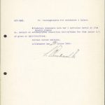 Berettelse om innstilt rute, Ottadalens kommunale Auto, 1921 (Fylkesarkivet i Oppland, Ark/9)
Bilde nr: 13 av 24 Bilde av berettelse om innstilt rute