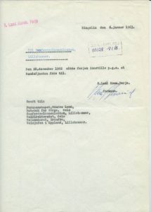 Innstilt ferge i Søndre Land på grunn av is, 1962(Fylkesarkivet i Oppland, Ark/9) Bilde av Innstilt ferge i Søndre Land på grunn av is, 1962