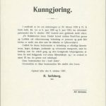 Kunngjøring angående kjøring på Heidalsveien, 1937 (Fylkesarkivet i Oppland, Ark/9)
Bilde nr: 23 av 24 Bilde av kunngjøring om kjøring på Heidalsveien