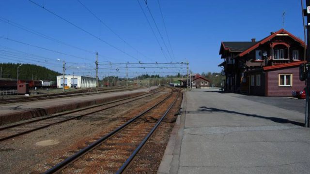 Eina stasjon 2008 (Fotograf: Solfrid Myhre, (c)Arkivnett Oppland) Bilde Eina stasjon 2008